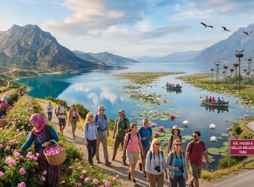 GÜL HASADI &EĞİRDİR GÖLÜ &BEYŞEHİR GÖLÜ &NİLÜFER ÇİÇEKLERİ & LEYLEKLER VADİSİ