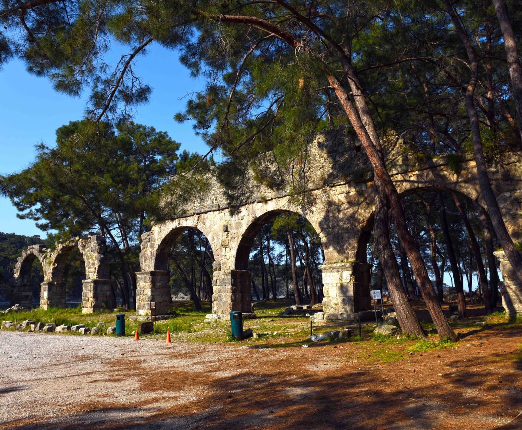 OLYMPOS ANTİK KENTİ - ULUPINAR - PHASELİS (FASELİS) ANTİK KENTİ