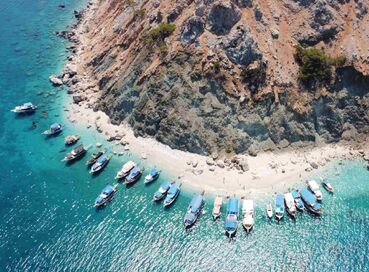 PAPAZ İSKELESİ & KORSAN KOYU & SULUADA YAT TURU